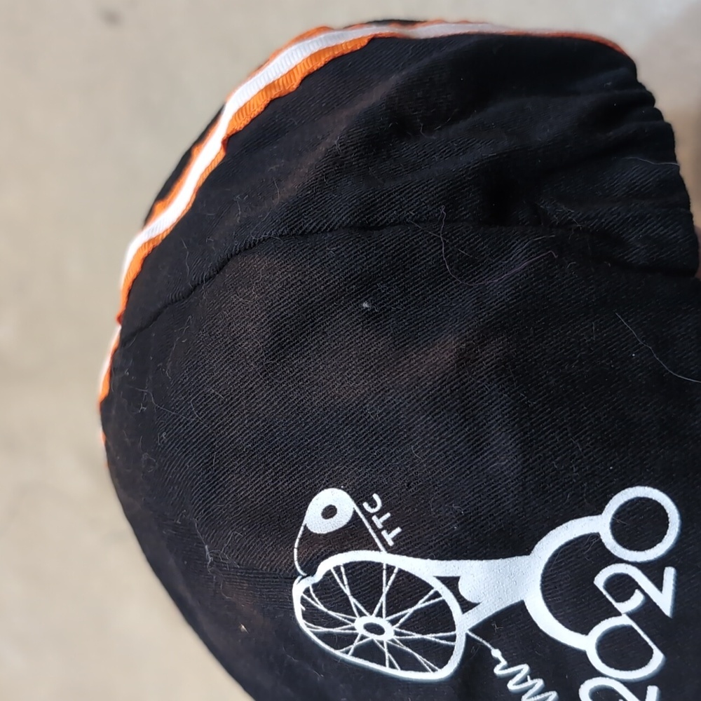 Cycling Cap 2020 Seattle Fuel Coffee Balck Orange - Picture 4 of 7